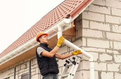 Pose et remplacement de gouttières à Contréglise